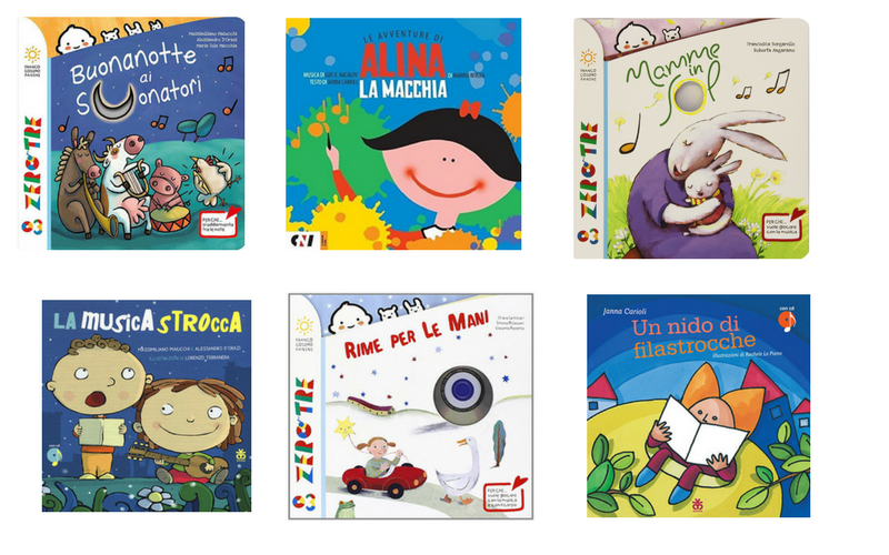 Libri per bambini con cd  audio book, libri musicali